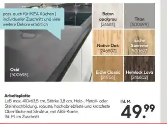 Hellweg Arbeitsplatte Angebot