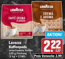 Hit Lavazza Kaffeepads Angebot