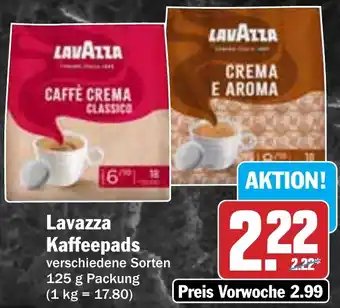 Hit Lavazza Kaffeepads Angebot