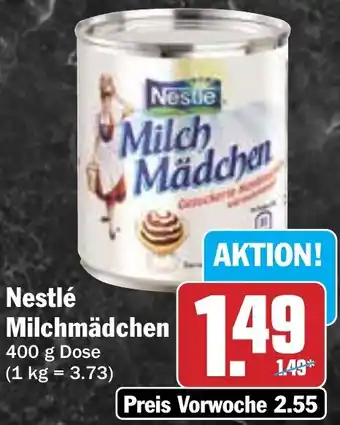 Hit Nestlé Milchmädchen Angebot