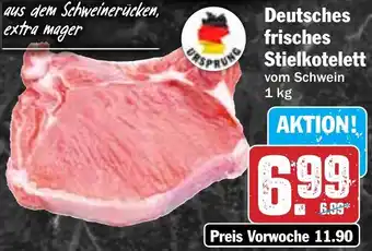 Hit Deutsches frisches Stielkotelett Angebot