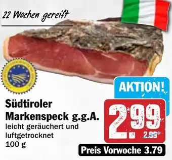 Hit Südtiroler Markenspeck g.g.A. Angebot