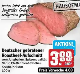 Hit Deutscher gebratener Roastbeef-Aufschnitt Angebot