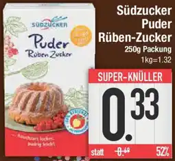 E-Center Südzucker Puder Rüben-Zucker Angebot