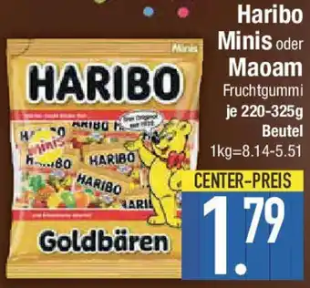 E-Center Haribo Minis oder Maoam Angebot