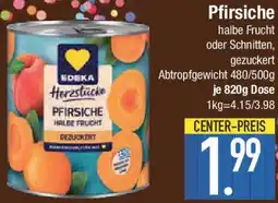 E-Center EDEKA Herzstücke Pfirsiche Angebot