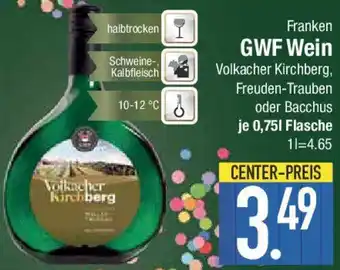 E-Center Franken GWF Wein Angebot