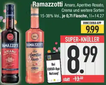 E-Center Ramazzotti Amaro, Aperitivo Rosato Angebot