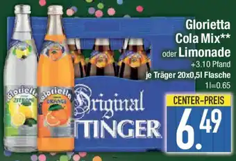 E-Center Glorietta Cola Mix oder Limonade Angebot