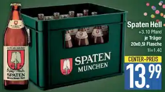 E-Center Spaten Hell Angebot