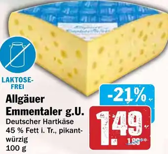 Hit Allgäuer Emmentaler g.U. Angebot