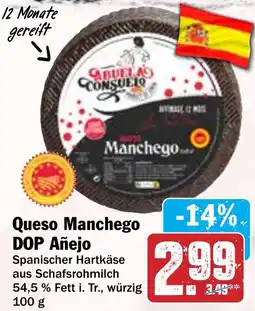 Hit Queso Manchego DOP Añejo Angebot