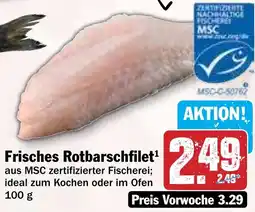 Hit Frisches Rotbarschfilet Angebot