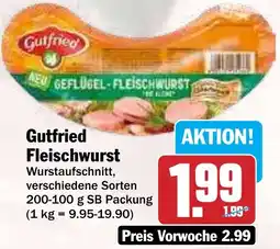 Hit Gutfried Fleischwurst Angebot