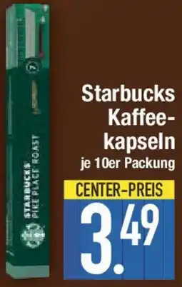 E-Center Starbucks Kaffeekapseln Angebot