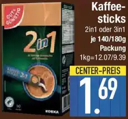 E-Center Gut & Günstig Kaffeesticks Angebot