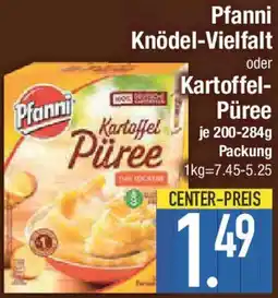 E-Center Pfanni Knödel-Vielfalt oder Kartoffel-Püree Angebot