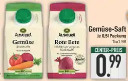 E-Center ALNATURA Gemüse-Saft Angebot