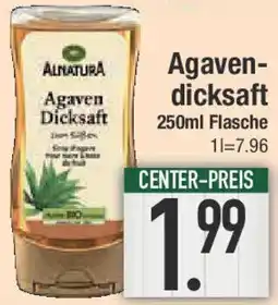 E-Center ALNATURA Agavendicksaft Angebot