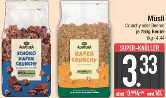 E-Center ALNATURA Müsli Angebot