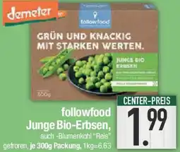 E-Center demeter followfood Junge Bio-Erbsen Angebot