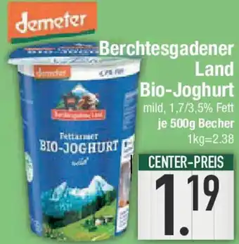 E-Center demeter Berchtesgadener Land Bio-Joghurt Angebot