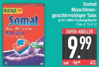 E-Center Somat Maschinengeschirrreiniger Tabs Angebot