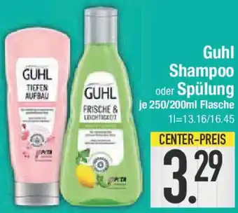 E-Center Guhl Shampoo oder Spülung Angebot