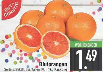 E-Center Gut & Günstig Blutorangen Angebot