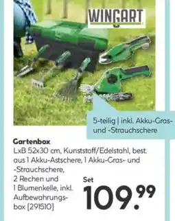 Hellweg WINGART Gartenbox Angebot