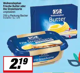 L. STROETMANN GROSSMARKT Weihenstephan Frische Butter oder Angebot