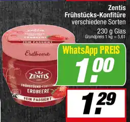 L. STROETMANN GROSSMARKT Zentis Frühstücks-Konfitüre Angebot