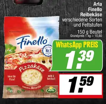 L. STROETMANN GROSSMARKT Arla Finello Reibekäse Angebot