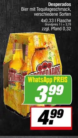 L. STROETMANN GROSSMARKT Desperados Bier mit Tequilageschmack Angebot