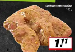 L. STROETMANN GROSSMARKT Schinkensteaks gewürzt Angebot