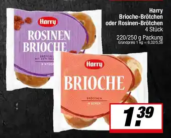 L. STROETMANN GROSSMARKT Harry Brioche-Brötchen oder Rosinen-Brötchen Angebot