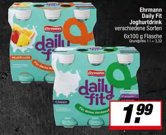 L. STROETMANN GROSSMARKT Ehrmann Daily Fit Joghurtdrink Angebot