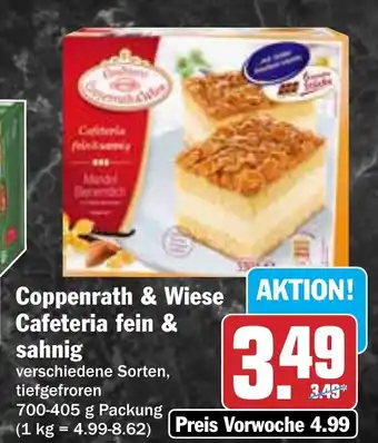 Hit Coppenrath & Wiese Cafeteria fein & sahnig Angebot