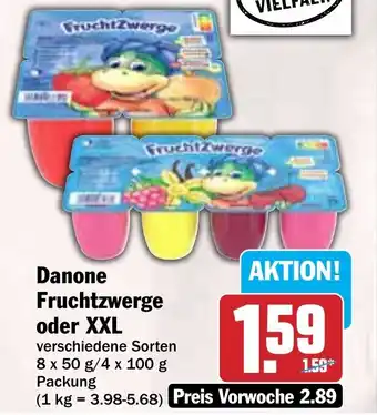 Hit Danone Fruchtzwerge oder XXL Angebot