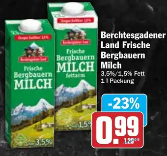 Hit Berchtesgadener Land Frische Bergbauern Bergbauern Milch Angebot