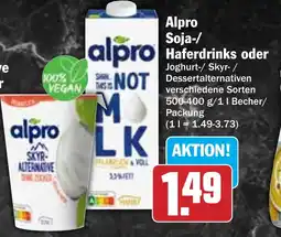 Hit Alpro Soja-/ Haferdrinks oder Joghurt-/ Skyr- Angebot