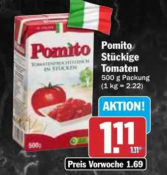 Hit Pomito Stückige Tomaten Angebot