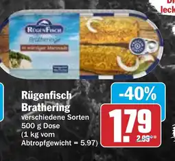 Hit Rügenfisch Brathering Angebot