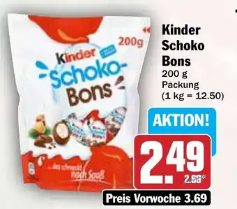 Hit Kinder Schoko- Bons Angebot