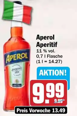 Hit Aperol Aperitif Angebot