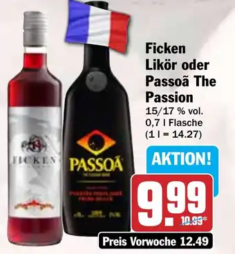 Hit Ficken Likör oder Passoã The Passion Angebot