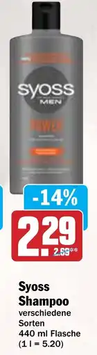 Hit Syoss Shampoo Angebot