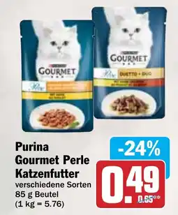 Hit Purina Gourmet Perle Katzenfutter Angebot