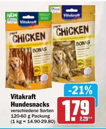 Hit Vitakraft Hundesnacks Angebot