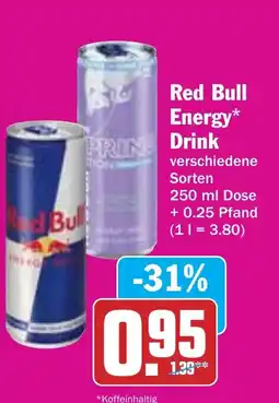 Hit Red Bull Energy Drink Angebot